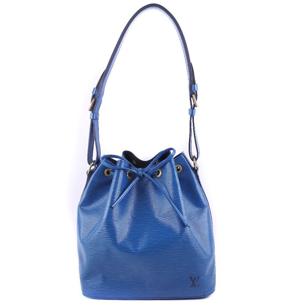 Louis Vuitton Noe Epi Leather Toledo Blue Shoulder Bag